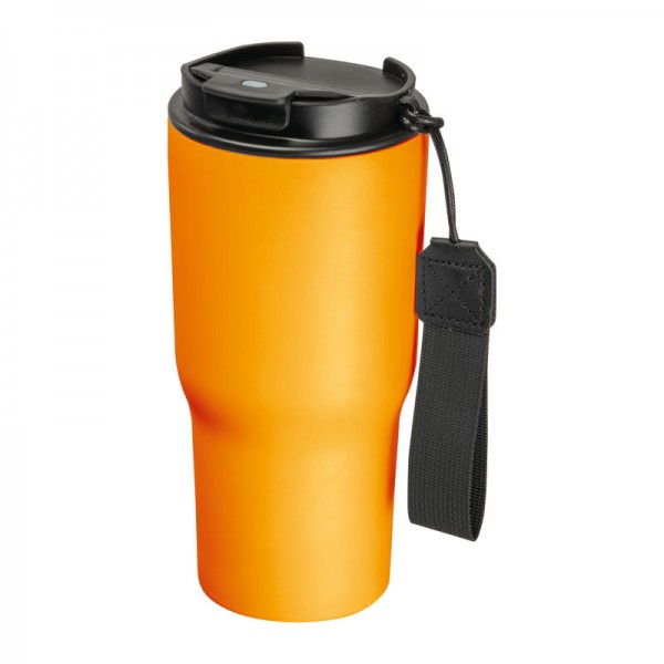 DANA Pahar de băut din oţel inoxidabil, 550 ml ø 8,5 x 19,5 cm Portocaliu