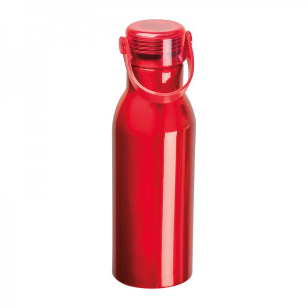 Sticlă din aluminiu reciclat 750ml ø 7 x 23 cm Rosu