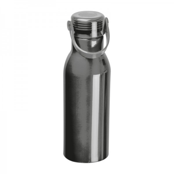 Sticlă din aluminiu reciclat 750ml ø 7 x 23 cm gri închis
