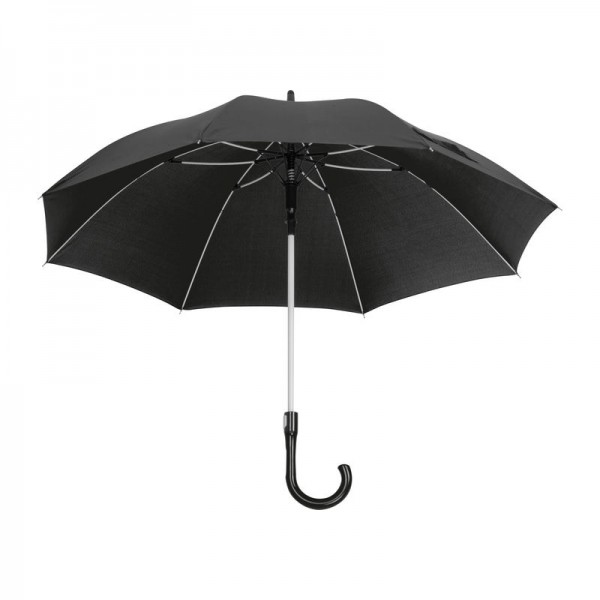 BENIAMIN Umbrelă din fibră de sticlă ø 105 x 85 cm Negru