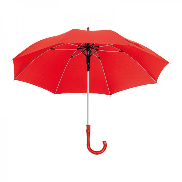 BENIAMIN Umbrelă din fibră de sticlă ø 105 x 85 cm Rosu