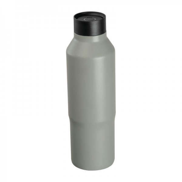 PENNY Sticlă CrisMa, oţel inoxidabil reciclat, 600ml ø 7 x 24,7 cm Gri