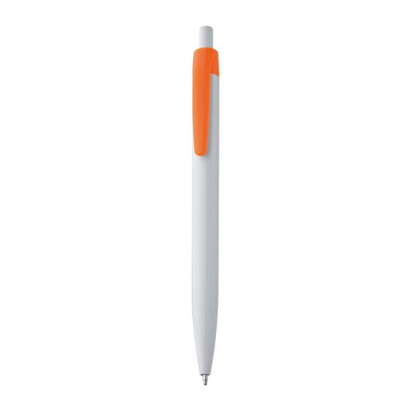 BERTA Pix alb cu clip colorat 14,3 × ø 1 cm Portocaliu