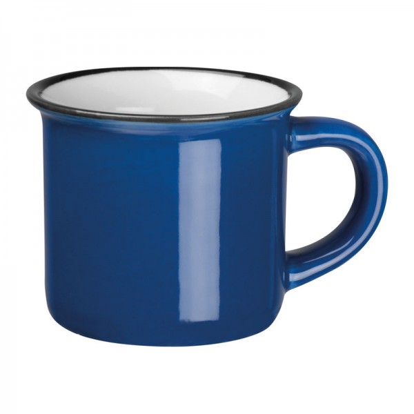 TILL Cană ceramică espresso, 60ml ø 5,9 x 5 cm Albastru