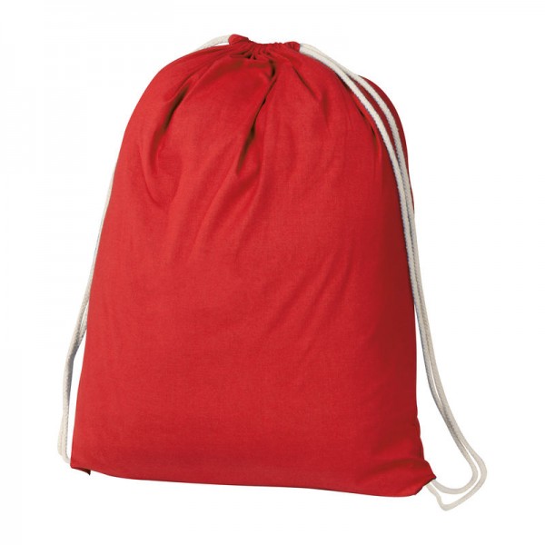 WITALIS Sac sport bumbac 35 × 45 cm Rosu