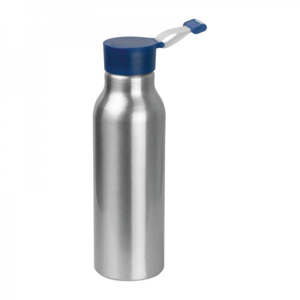 Sticlă de băut din metal, 600 ml ø 6,5 × 21,8 cm Albastru