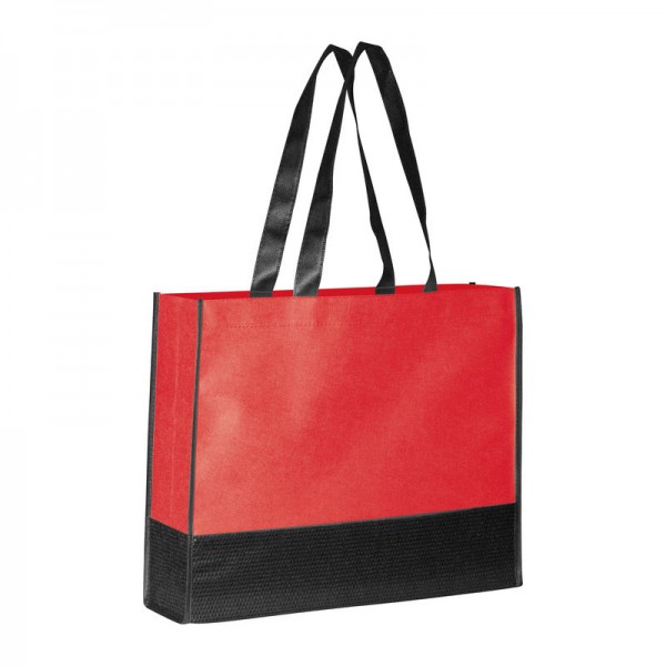 COURTNEY Sacoşă cumpărături non-woven 37 × 10,8 × 30,2 cm Rosu