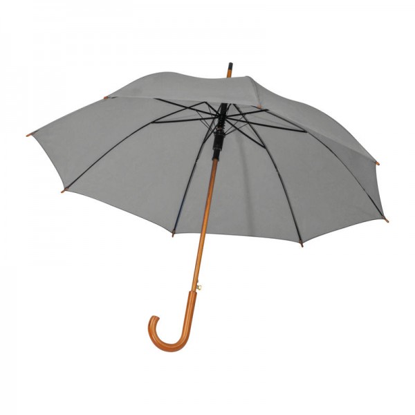 CHRISTINE Umbrelă automată, RPET ø 105 × 88 cm Gri