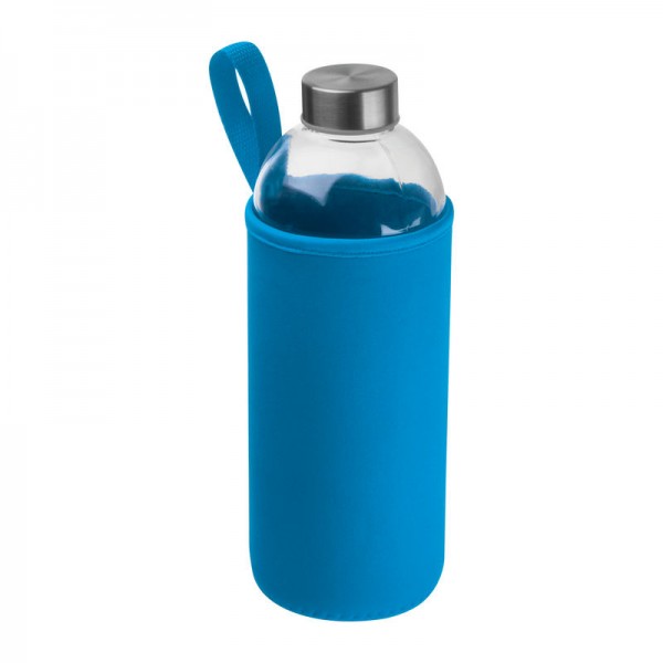 JESSICA Sticlă de 1000 ml în husă neopren ø 8,5 × 24,5 cm Light Blue