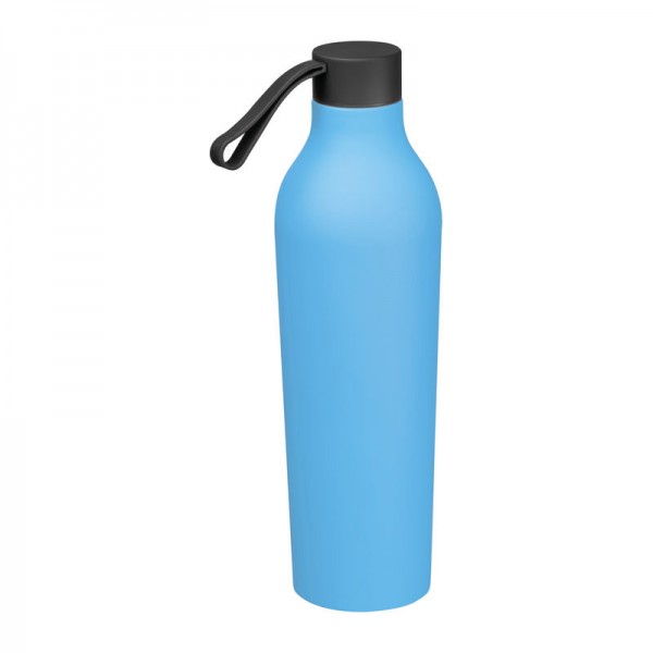 DARIA Sticlă termos cu suprafaţa cauciucată, 750 ml ø 8 × 29,5 cm Light Blue