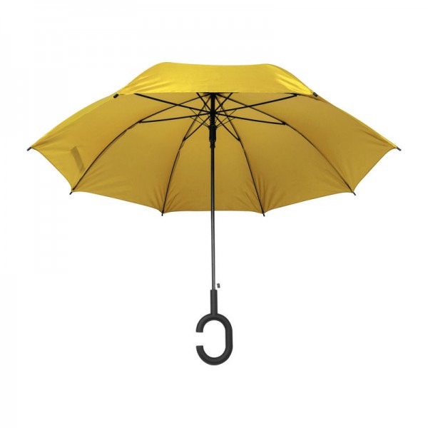 ALEKSANDRA Umbrelă automată mâini-libere ø 103 × 88 cm Galben