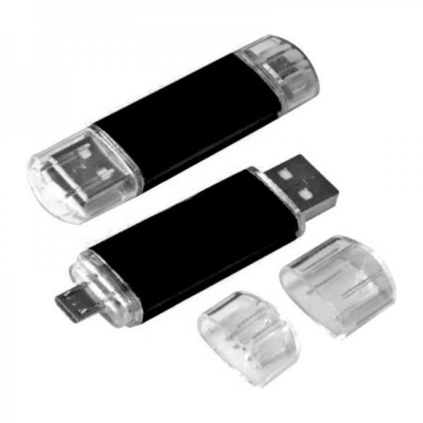 UID21 Type-C + USB_2.0 Negru