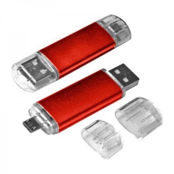UID21 Type-C + USB_2.0 Rosu