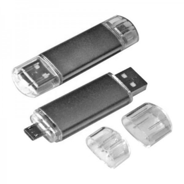 UID21 Type-C + USB_2.0 Gri