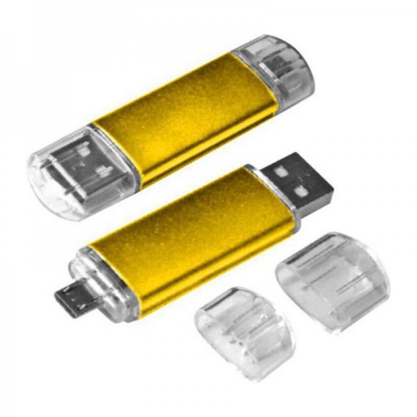 UID21 Type-C + USB_2.0 Galben