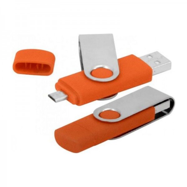 UID22 Type-C + USB_2.0 Portocaliu