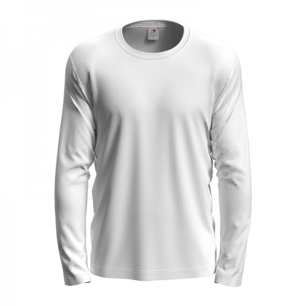 Classic-T Unisex Long Sleeve M White