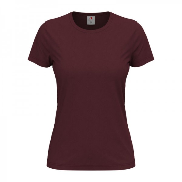 Classic-T Women's T-shirt L Burgundy Red