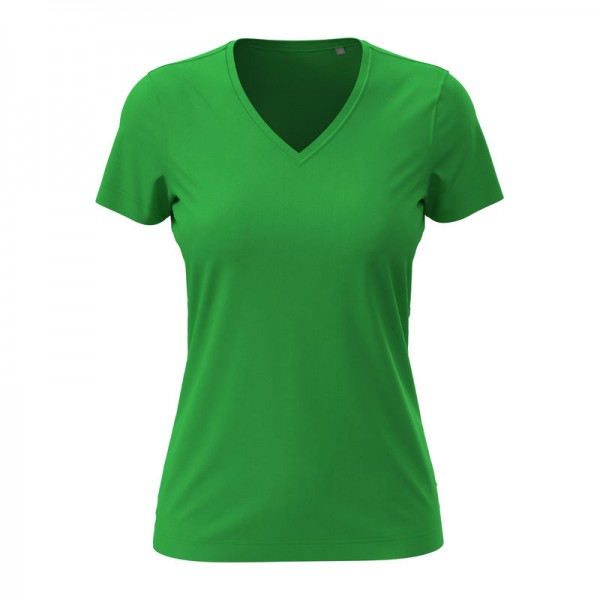 Classic-T V-neck Women's T-shirt S Kelly Green
