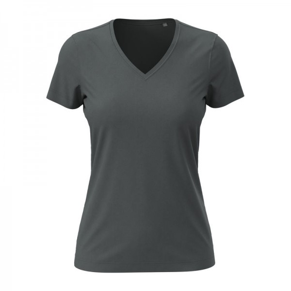 Classic-T V-neck Women's T-shirt L Slate Grey
