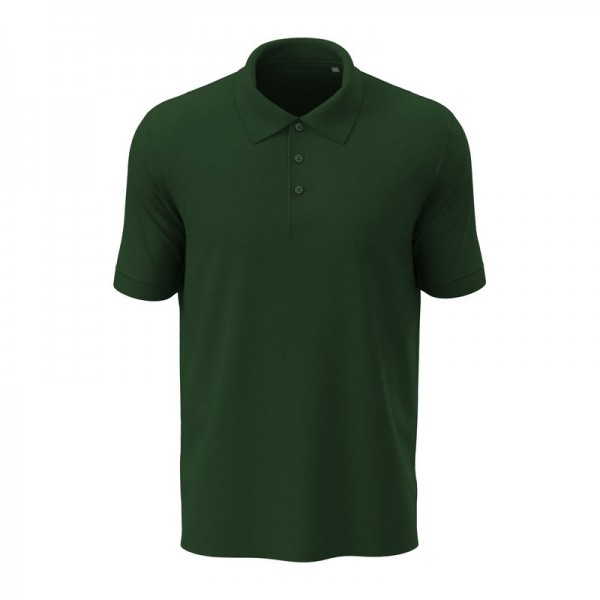 Lux Unisex Polo L Bottle Green