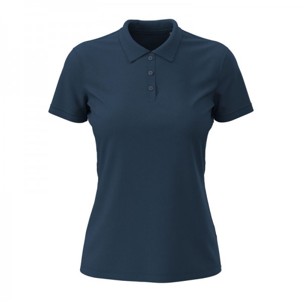 Lux Women's Polo L Navy Blue
