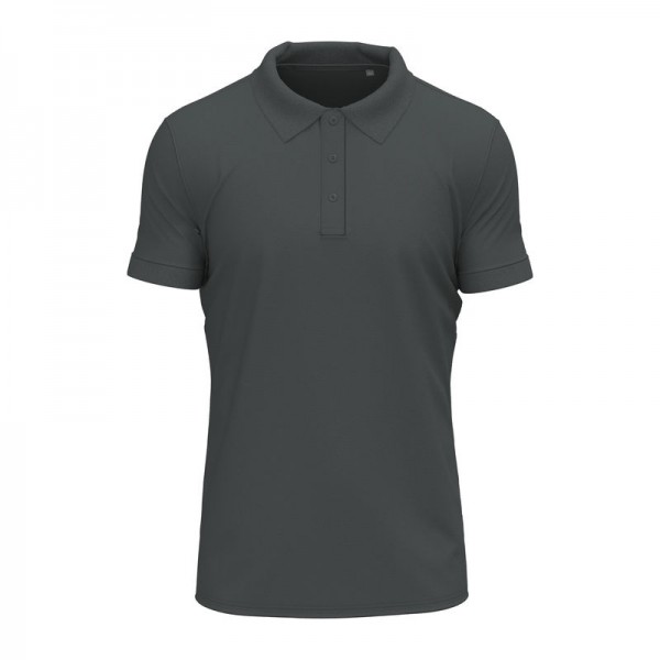 Stretch Unisex Polo M Slate Grey