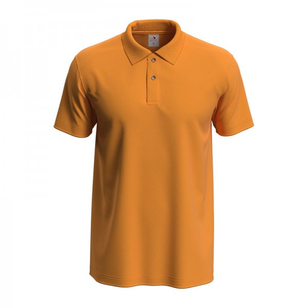 Classic Unisex Polo M Orange