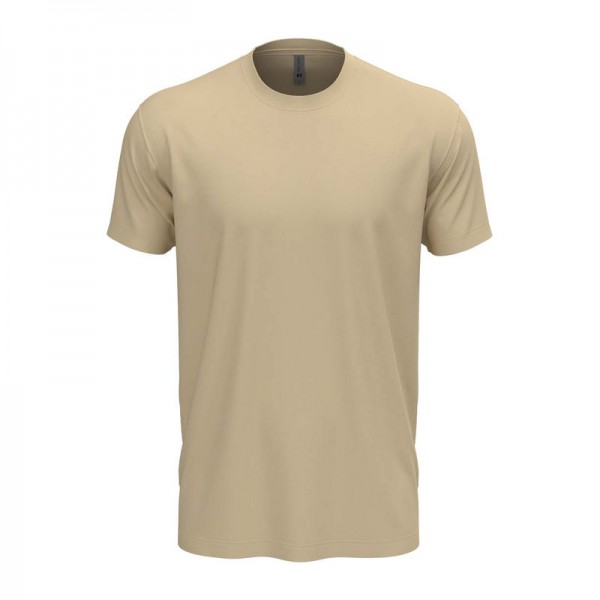 Crew neck T-shirt for men and women XL Cream
