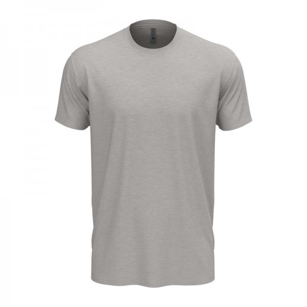 Crew neck T-shirt for men and women S Heather Gray
