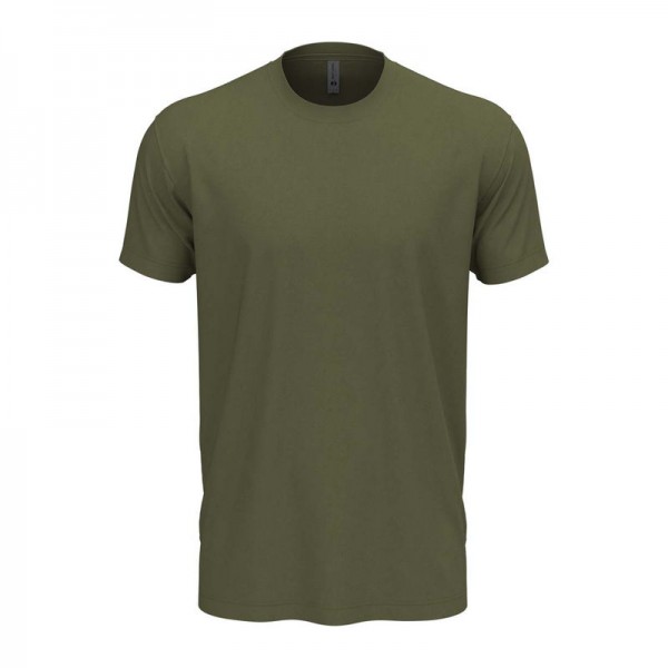 Crew neck T-shirt for men and women S Military Green