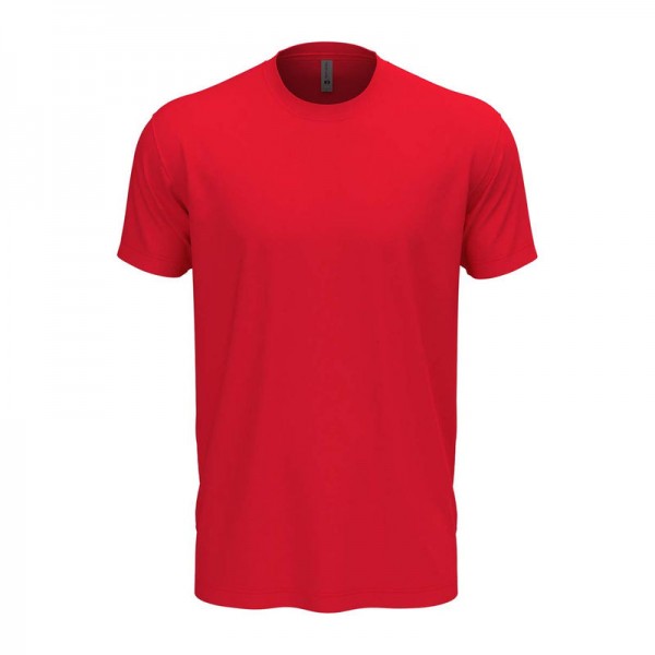 Crew neck T-shirt for men and women XL Red