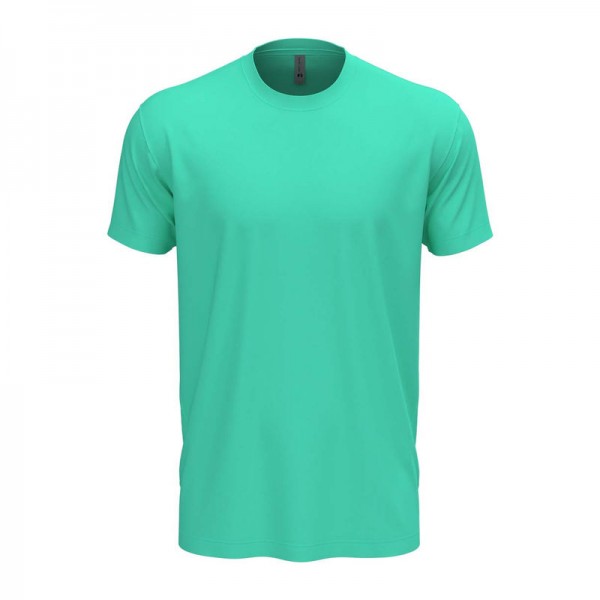 Crew neck T-shirt for men and women 3XL Tahiti Blue
