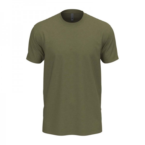 Crew neck T-shirt for men and women S Military Green