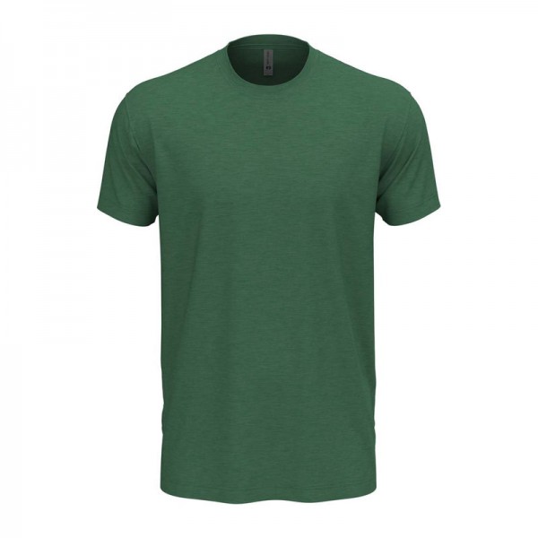 Crew neck T-shirt for men and women XS Heather Forest Green