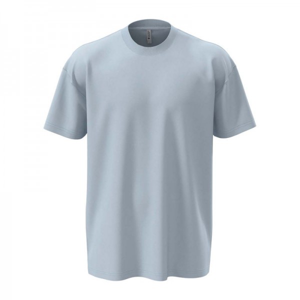 Crew Neck T-Shirt for men and women L Stonewash Denim