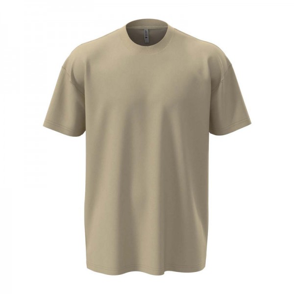 Crew Neck T-Shirt for men and women L Tan