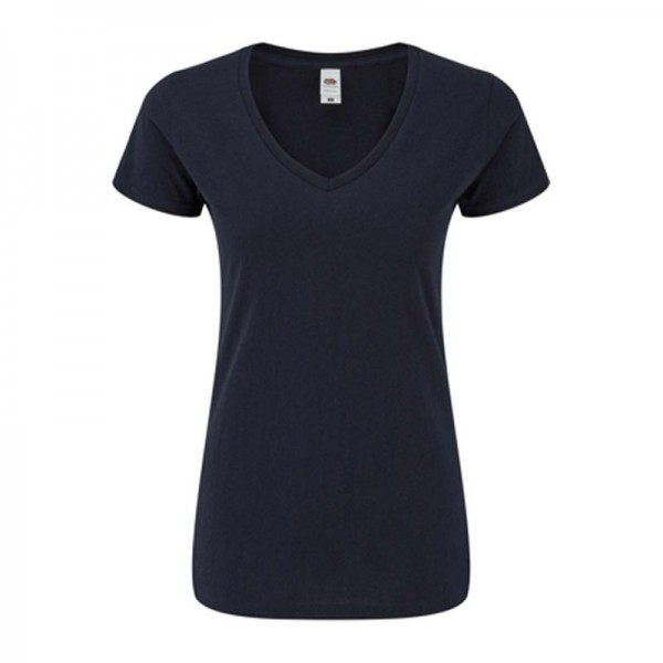 LADIES 150 V-NECK T 2XL Deep Navy
