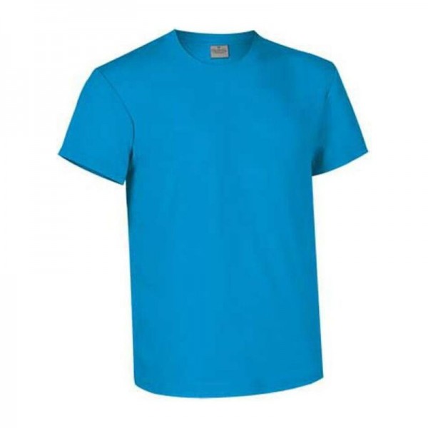 Top T-Shirt Racing S Cyan Blue