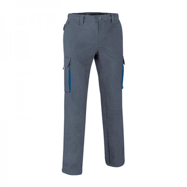 THUNDER TROUSERS 3XL Cement Grey-Royal Blue