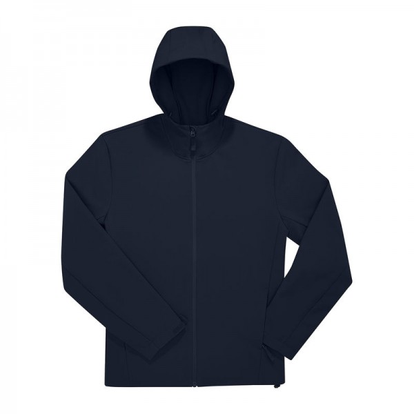 B&C Reset 3Lr Hooded Softshell L Navy