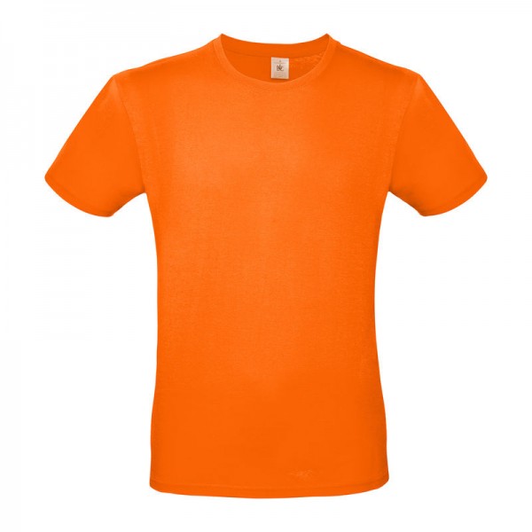 B&C #E150 UNISEX T-SHIRT S Orange