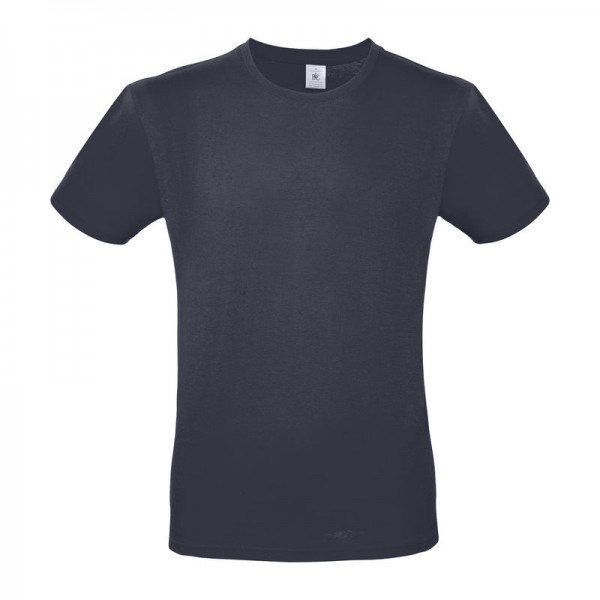 B&C #E150 UNISEX T-SHIRT L Light Navy