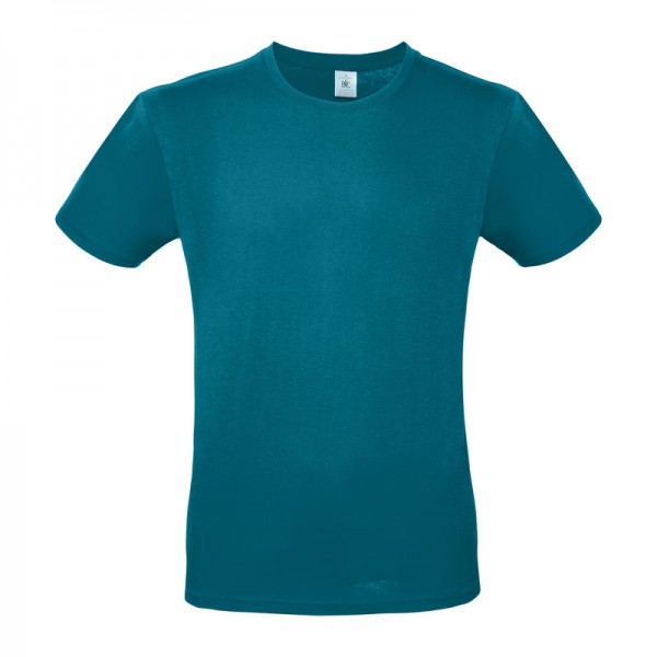 B&C #E150 UNISEX T-SHIRT XS Diva Blue