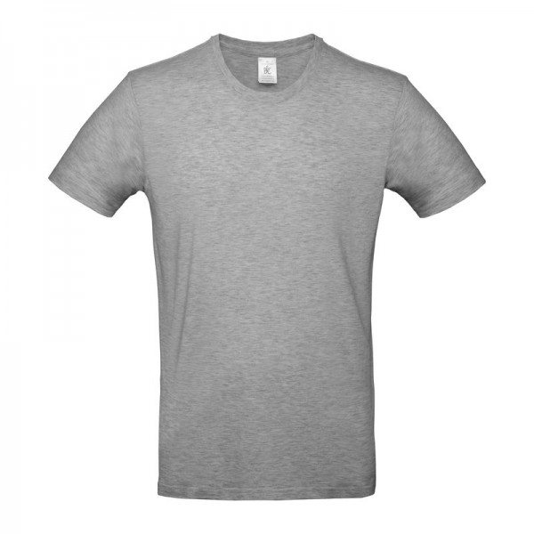 B&C #E190 UNISEX T-SHIRT M Sport Grey