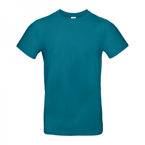 B&C #E190 UNISEX T-SHIRT S Diva Blue