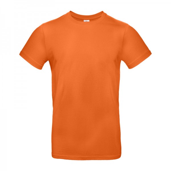 B&C #E190 UNISEX T-SHIRT L Urban Orange