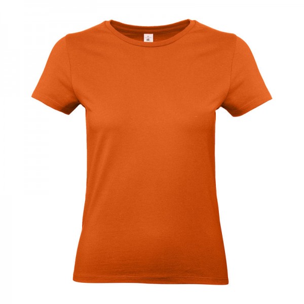 B&C #E190 /WOMEN T-SHIRT XS Urban Orange