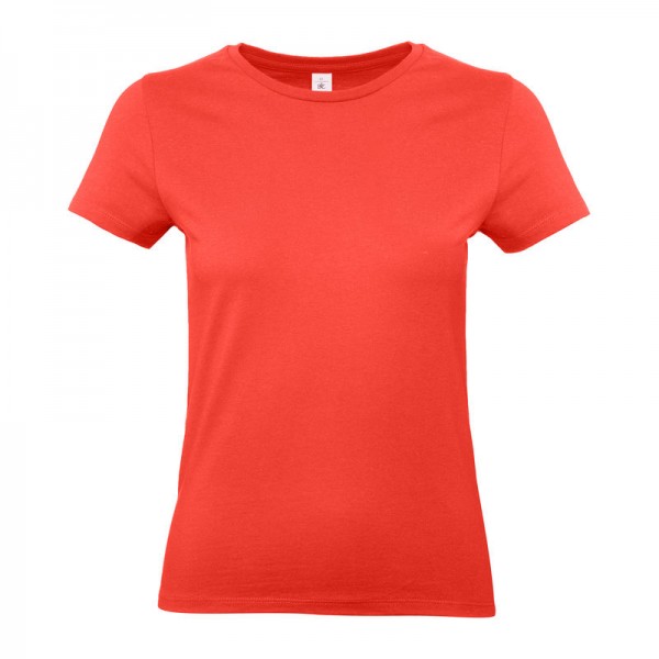 B&C #E190 /WOMEN T-SHIRT 2XL Sunset Orange