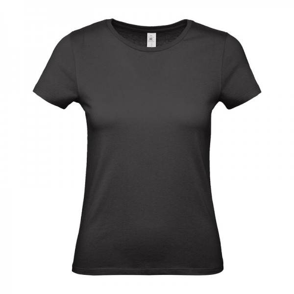 B&C #E150 WOMEN T-SHIRT L Black